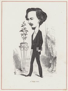 Algernon Charles Swinburne, digter af Frederick Waddy