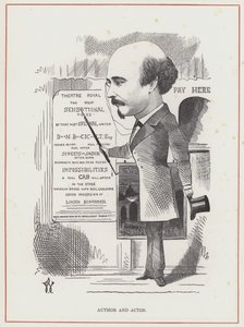Dion Boucicault af Frederick Waddy