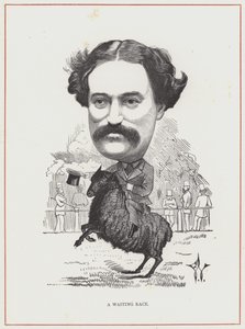 Edmund Yates af Frederick Waddy