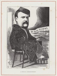 George Augustus Sala af Frederick Waddy