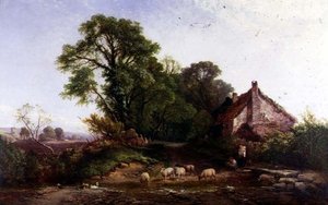I nærheden af Dedham, Essex af Frederick Waters Watts