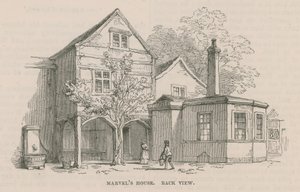 Andrew Marvels hus, Highgate af Frederick William Fairholt