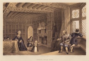 Feering House, Essex (akvatint)