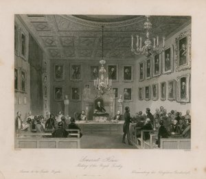 Somerset House, møde i Royal Society