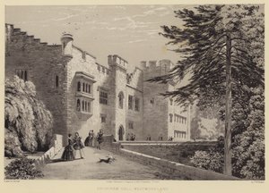 Brougham Hall, Westmoreland (gravering)