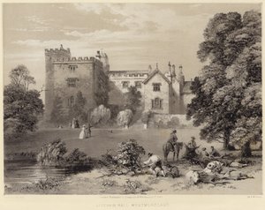 Sizergh Hall i Westmoreland af Frederick William Hulme