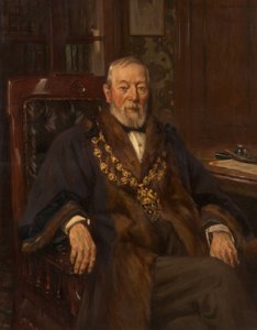 Portræt af Abraham Crompton af Frederick William Jackson