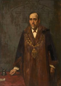 Portræt af Jackson Brierley, ca. 1898-99 (olie på lærred) af Frederick William Jackson