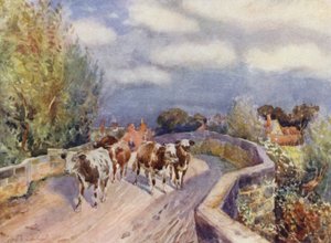 Marton Bridge af Frederick William Newton Whitehead
