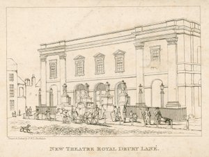 New Theatre Royal, Drury Lane, London af Frederick Wilton Litchfield Stockdale