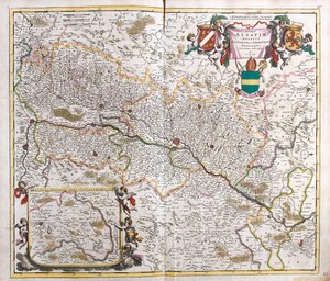 Alsace, Frankrig af Frederick de Wit