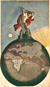 Atlas by Frederik De Wit af Frederick de Wit