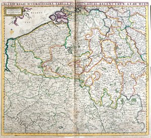 Belgien, Luxembourg, N af Frederick de Wit