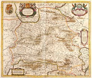 Kastilien, Spanien af Frederick de Wit