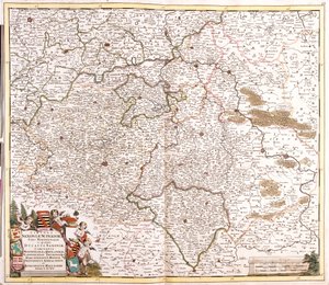Niedersachsen, Sachsen-Anhalt, Sachsen, Thüringen, Tyskland af Frederick de Wit