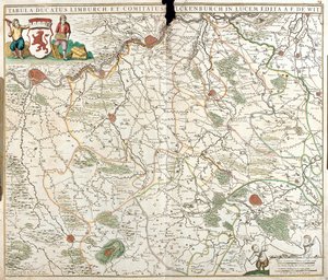 Luxembourg af Frederick de Wit