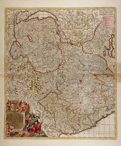 Kort over franske, schweiziske og italienske alpine og transalpine regioner og Vestligurien-regionen, kort af Frederik de Wit fra Atlas Sive Descriptio Terrarum Orbis af Frederick de Wit