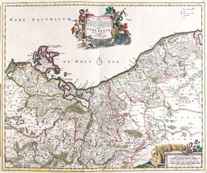 Mecklenburg-Vorpommern, West Pomeranian, Pomeranian, Tyskland af Frederick de Wit