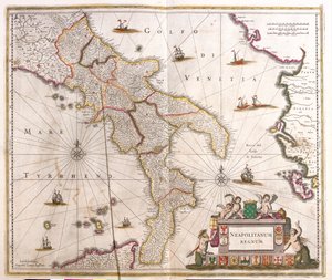 Molise, Campania, Calabria, Basilicata, Apulien , Italien af Frederick de Wit