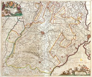 Utrecht, Nordholland, Limburg, Gelderland, Holland af Frederick de Wit