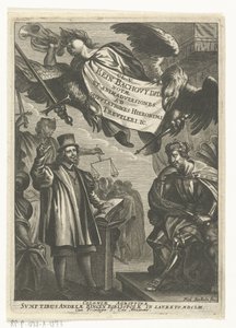 Disputationer af Reinhard Bachow von Echt og Hieronymus Treutler af Frederik Bouttats (I)