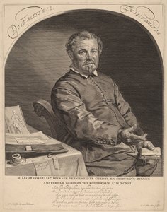 Jacob Cornelius af Frederik Hendrik van den Hove after Cornelis Visscher