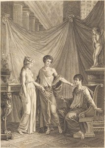 De to venner af French 18th Century