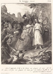 ...så henvendte han sig til hende: Parodi på van Dycks forræderi mod Kristus