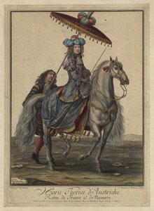 Maria Theresia af Spanien 1638-1683, dronningkonsort af Frankrig og Navarra, 1682