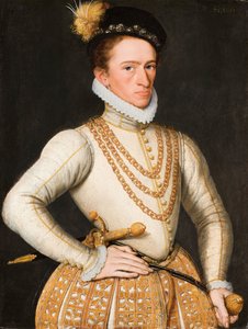 Portræt af en ukendt fransk adelsmand, 1560