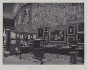 Værelse fra det 18. århundrede i Barndomsmuseet i Petit Palais, Paris (s/h-billede) af French Photographer