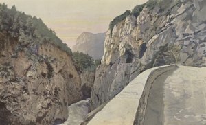 Aime, Isère Gorge, Vej fra Moutiers til Aosta af French Photographer