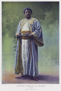 Albert Alvarez i titelrollen i Othello (farvet foto)