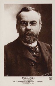 Alfred Bruneau, fransk komponist (1857-1934) af French Photographer