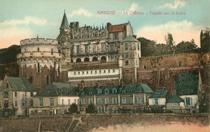 Amboise, Slottet af French Photographer