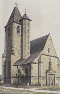 Assier, Kirke, Ensemble N O af French Photographer