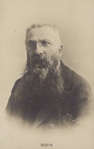 Auguste Rodin, fransk billedhugger af French Photographer
