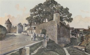 Avallon, Gamle fæstningsværker af French Photographer