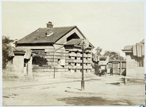 Barrière des fourneaux Vaugirard i "" les barriers de Paris"" fotografier af Gouviot af French Photographer