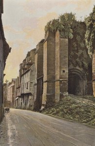Beaumont-le-Roger, Indgang til det gamle kloster af French Photographer