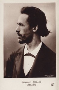 Benjamin Godard, fransk violinist og romantisk komponist (1849-1895) af French Photographer