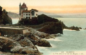 Biarritz, Villa Belsa, Cote Des Basques af French Photographer