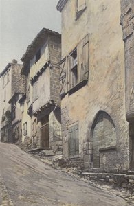 Bruniquel, Main Street af French Photographer