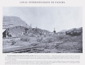 Canal Interoceanico De Panama (s/h-billede) af French Photographer