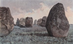 Carnac, Kermario Alignments af French Photographer