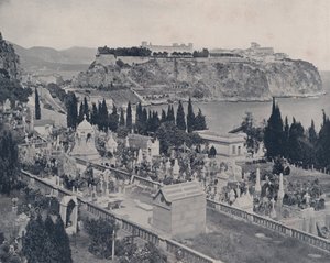 Kirkegård i Monaco (s/h foto) af French Photographer