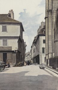 Chalon-sur-Saone, Rue aux Fevres af French Photographer
