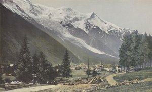 Chamonix, generel visning af French Photographer