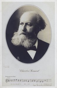Charles Gounod, fransk pianist og komponist (s/h foto) af French Photographer