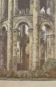 Charroux, Old Abbey, Tower, nederste del af French Photographer